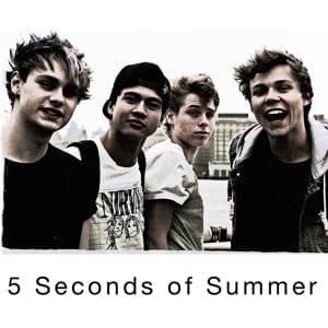 5 Seconds Of Summer MIDIfile Backing Tracks