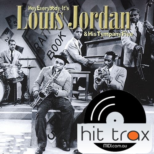 Louis Jordan And His Tympany Five MIDI files backing tracks Louis Jordan And His Tympany Five MIDI files backing tracks