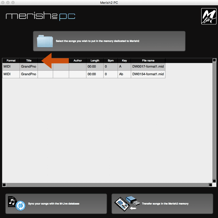 Midi File Meta Data Editor