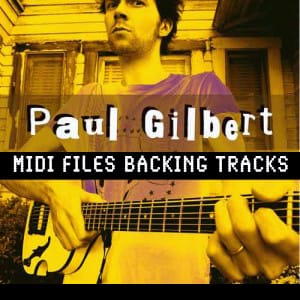 Paul Gilbert MIDIfile Backing Tracks