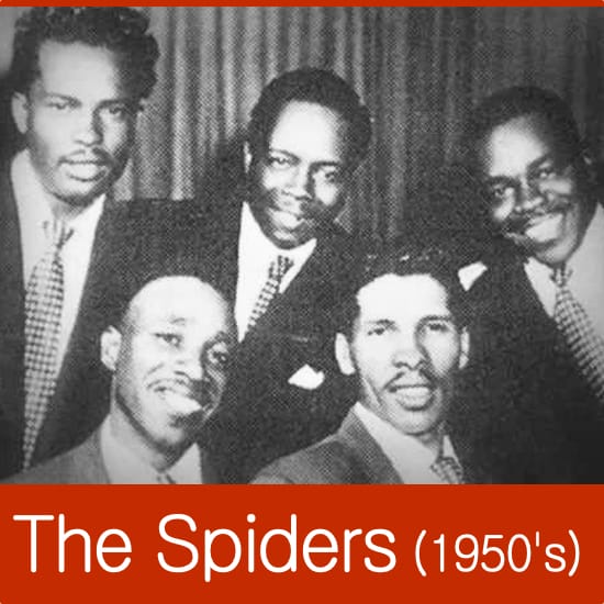 The Spiders (1950's Lineup) MIDI files backing tracks The Spiders (1950's Lineup) MIDI files backing tracks